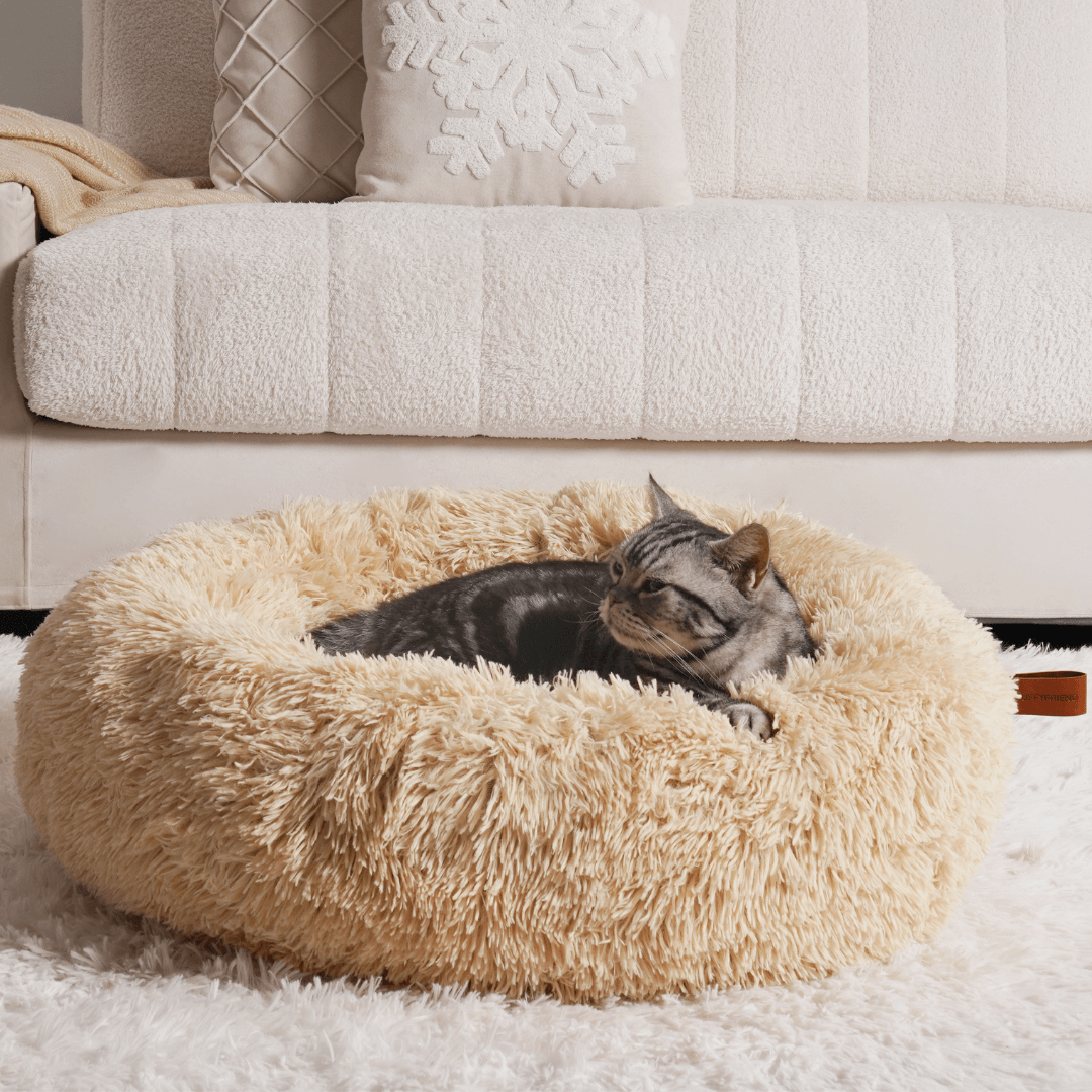 MrFluffyFriend - La Mejor Cama Para Gatos Para Aliviar La Ansiedad