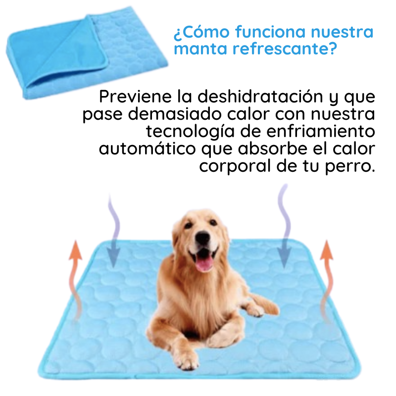MrFluffyFriend - Manta Refrescante Para Mascotas