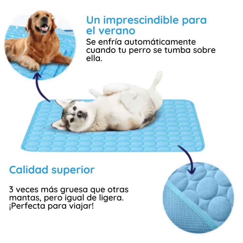 MrFluffyFriend - Manta Refrescante Para Mascotas