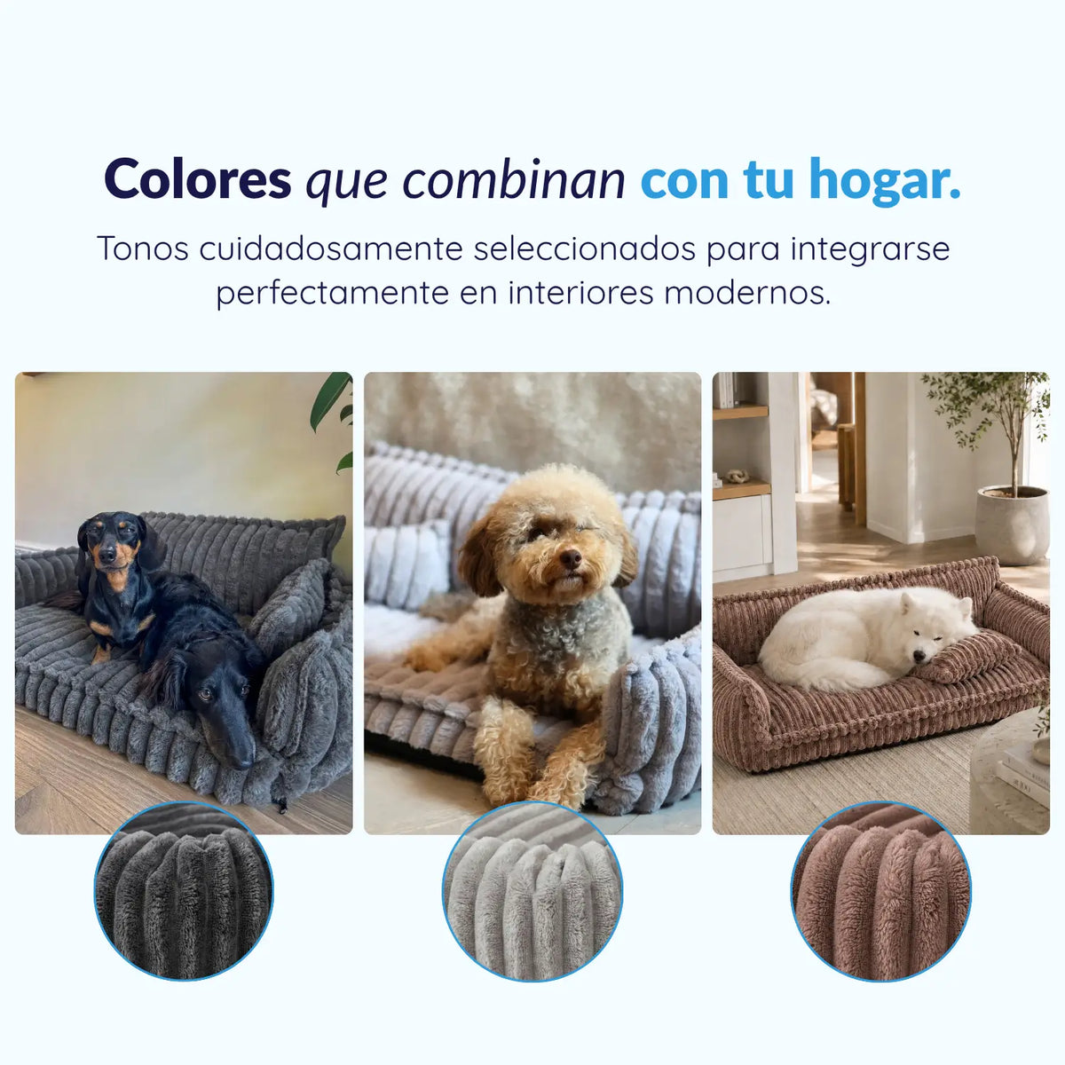 MrFluffyFriend™ - Sofá Ortopédico para Perros - Lavable y Desenfundable