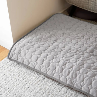 MrFluffyFriend - Alfombrilla Refrescante Gris Para Perros